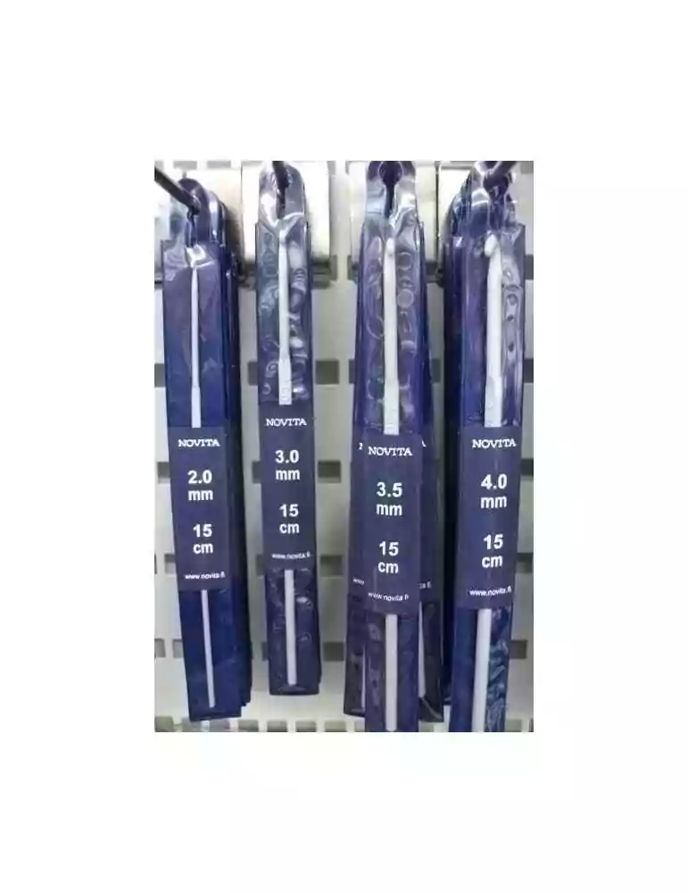 Virkkuukoukku 15 cm, 8 mm