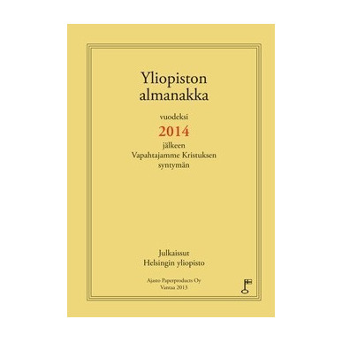 Yliopiston almanakka 2014