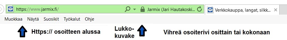 Jarmix.fi yhteys suojattu